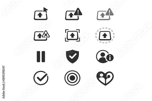 Reduced pause icon vector generation bubble keyboard usability assistive image mark simple