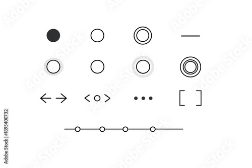 Indicator image generation icon keyboard page active ring halo vector boundary simple