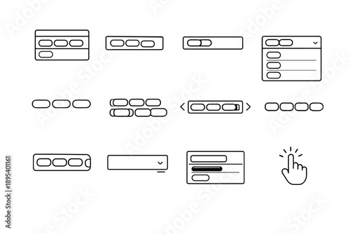 Field scroll simple fade vector generation open chips rows icon image closed