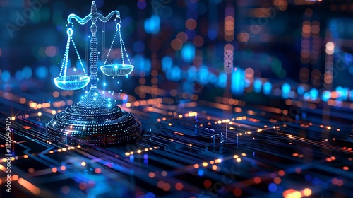 AI Powered Legal Research Interface Dashboard Copy Space