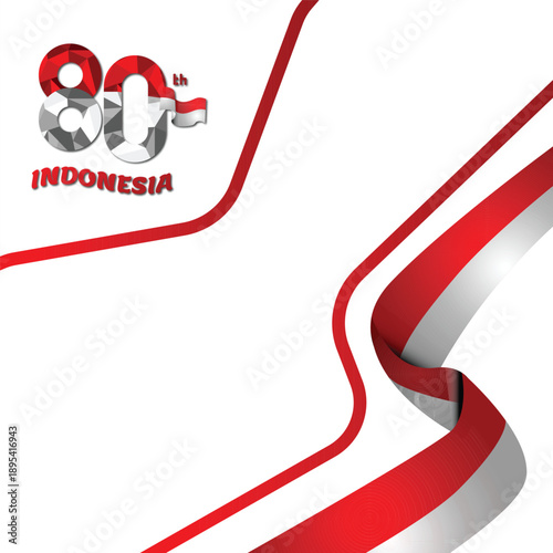 Twibbon 80th dirgahayu republik indonesia template banner