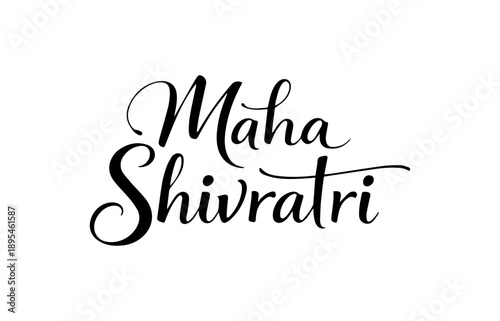 Mahashiv Ratri Typography