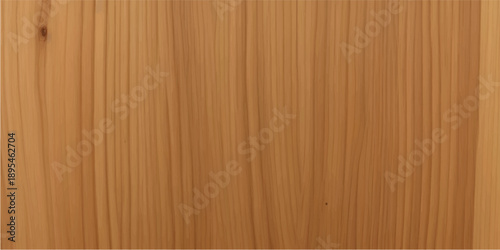 Close-up of light wood planks with a smooth surface and prominent natural grain patterns, creating a charming and nostalgic retro wooden background with a warm, inviting tone.
