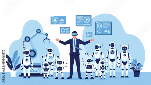 Human Robot Collaboration Artificial Intelligence VR Lab