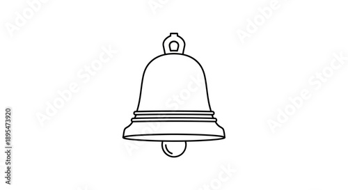 Konstfotografi Bell Icon Symbol Object Metal.