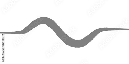 A black dinosaur silhouette isolated on a white background stands as a burnt metal tool or a dark brown vanilla bean object, captured in a macro close-up match for an old earthworm or snake