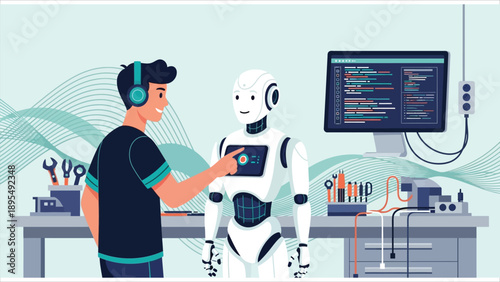  Human Robot Collaboration Artificial Intelligence Programming,.eps