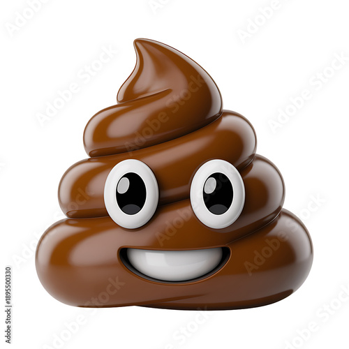 Happy poop emoji
