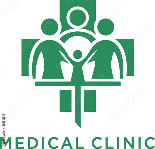 Medical Professionals Unifying Healthcare Services Illustration