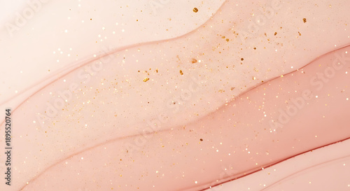 Soft pink abstract background with glittering specks