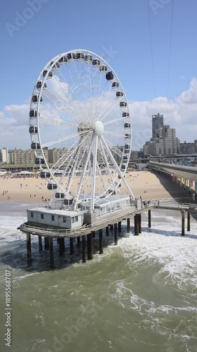 ferris wheel on the beach