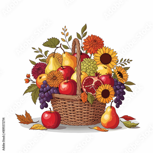 Autumn Harvest Basket