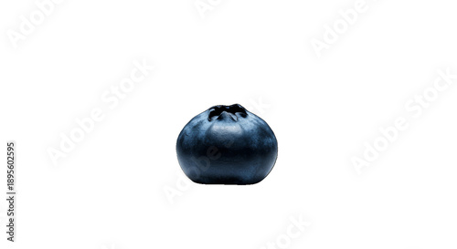 Single Isolated Blueberry W...