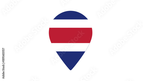 Free Download Red and Blue Location Pin Icon. - GFXLoad