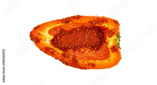 Slice of Orange Bell Pepper...