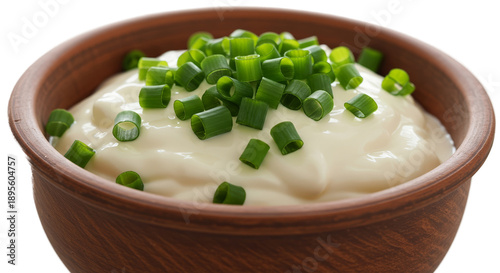 Sour Cream With Fresh Chopp...