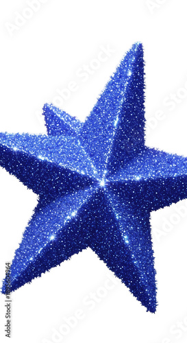 Sparkling Blue Star Glitter...