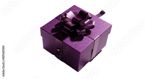 Sparkling Purple Gift Box W...