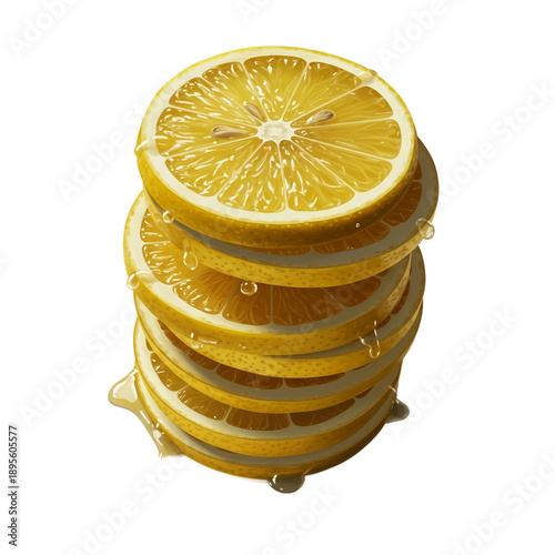 Stack Of Lemon Slices In Go...