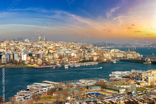 Panoramic view of Istanbul