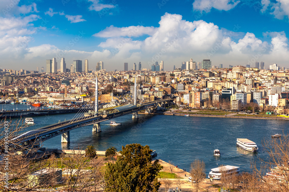 Obraz premium Panoramic view of Istanbul