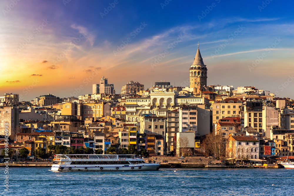 Obraz premium Cityscape of Istanbul, Turkey