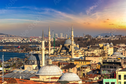 Panoramic view of Istanbul