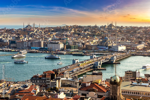 Panoramic view of Istanbul