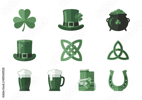 A refreshing green beer with frothy head, perfect for festive celebrations and social gatherings.