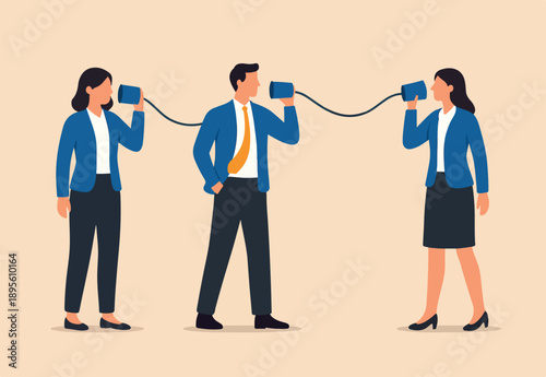  Internal communication, communicate within office, organization or company strategy, internal job, connection or community, work networking concept, business people colleague communicate to success