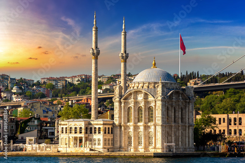 Ortakoy Mosque in Istanbul, Turkey