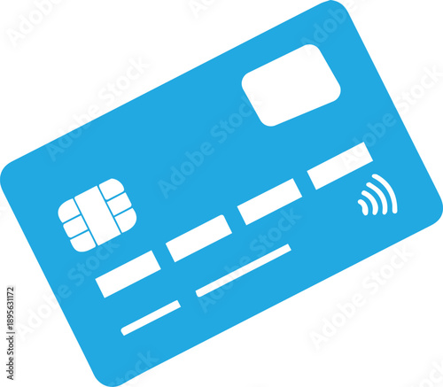 unique credit card icon vector