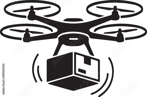  drone delivery icon