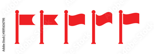 Racing flag icon vector. Race flag icon set. Start and finish crossed flags for game, app, and website, symbol illustration