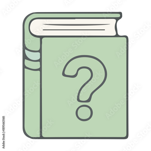 Mystery Book Illustration