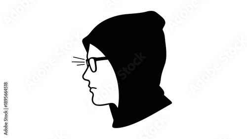 Man wearing hoodie and glasses