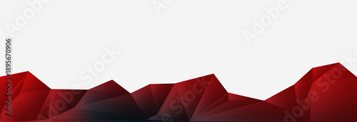 Luxury Dark Red Polygonal Background