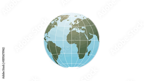 A high-resolution globe centered on Africa and the Atlantic Ocean, illustrating global geography and spatial awareness from a satellite viewpoint.