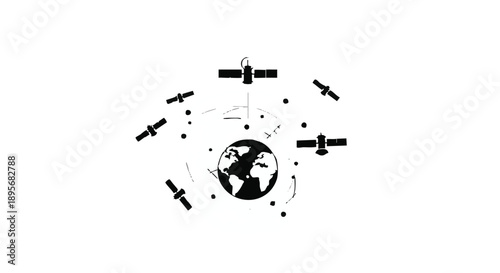 Digital art supremacy abstract vector illustration