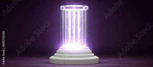 Glowing Pillar of Light.