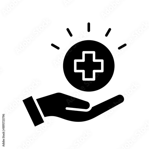 Medical Care glyph icon