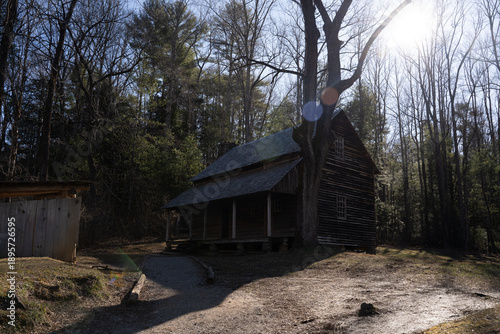 Old vintage settlement houses
