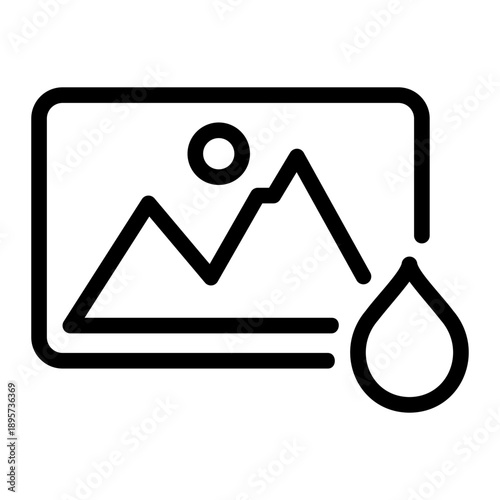 liquidity line icon