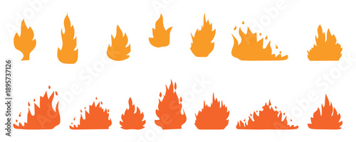 Campfire Flame Fire Safety Icon