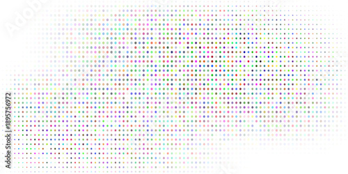 Bild auf Leinwand New spaper beige halftone background