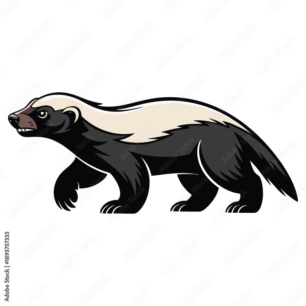 Obraz premium honey badger