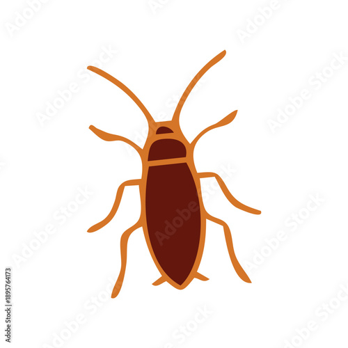 Make a Professional Cockroach Vector Line