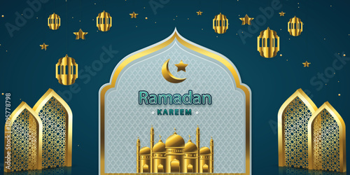 Golden temple architecture illustration with ornate gates and iconic religious landmark design