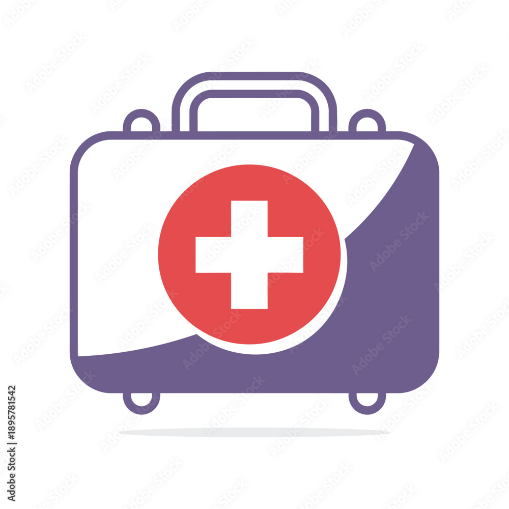 Fototapeta premium Medical first aid kit icon