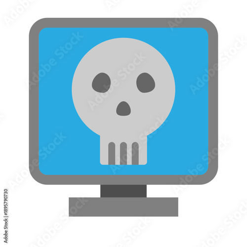 Damage Vector Flat Icon Design